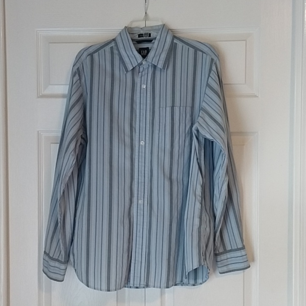 Gap Classic Fit, long sleeve, Medium Stripe